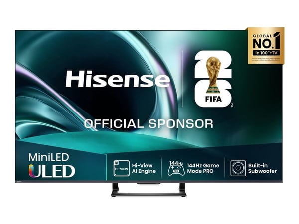 Hisense 55U7Q - 55" Diagonalklasse U7Q Series LED-bakgrunnsbelyst LCD TV - Smart TV - VIDAA - 4K UHD (2160p) 3840 x 2160 - HDR - Quantum Dot, Mini-...