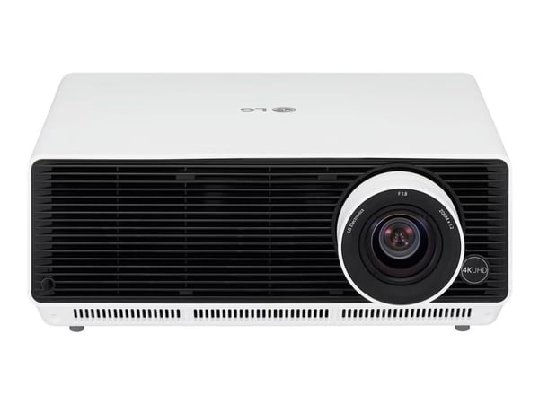 LG ProBeam BU53PST - DLP-projektor - laser - 5000 ANSI-lumen - 3840 x 2160 - 16:9 - 4K - kortkast zoomlinse - Bluetooth / LAN - svart, hvit