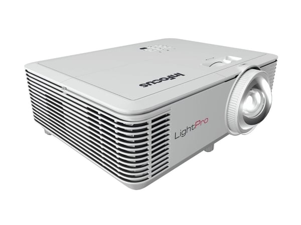 InFocus VISTA II SERIES IN0044ST - DLP-projektor - UHP - portabel - 3D - 4200 lumen - XGA (1024 x 768) - 4:3 - kortkast fast linse - LAN