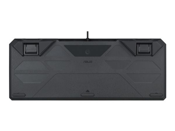 ASUS TUF Gaming K3 Gen II - Tastatur - 96% - bakgrunnsbelyst - USB - QWERTY - USA - tastsvitsj: ROG RX RED optisk mekanisk - svart
