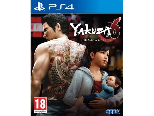 SEGA Yakuza 6: The Song of Life PS4, PlayStation 4, M (Utviklet)