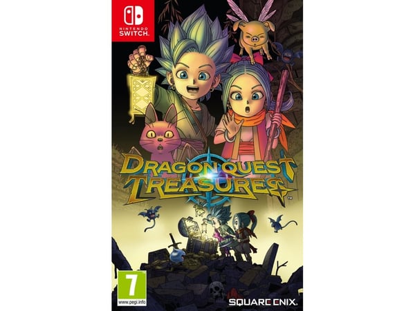 Square Enix Dragon Quest Treasures, Nintendo Switch, (Alla 10+), Fysiskt medium