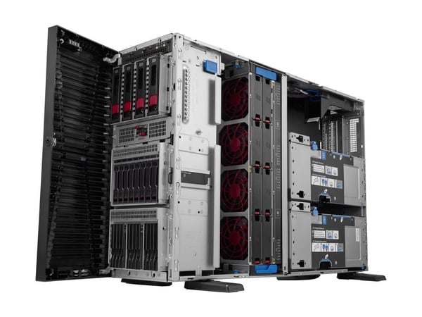 HPE ProLiant Compute ML350 Gen12 - Server - tower 4U - 2-vägs - 1 x Xeon 6505P / upp till 4.1 GHz - RAM 32 GB - SATA/SAS/NVMe - hot-swap 2.5" vik/v...