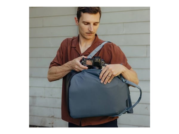 Peak Design everyday totepack - Ryggsekk for digitalbildekamera med linser / notebook - 400D poly-coated DWR-impregnated nylon, eloksert aluminium,...