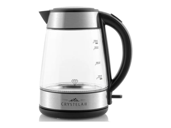 ETA Crystela II 1154 90000 - Kjele - 1.7 liter - 2200 W - glass
