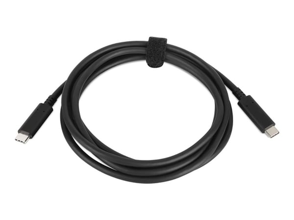 Lenovo - USB-kabel - USB-C (hann) til USB-C (hann) - 20 V - 3 A - 2 m
