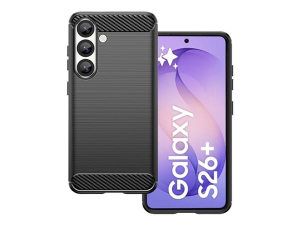 Insmat C&amp;S Style - Bakdeksel til mobiltelefon - karbonfiber - for Samsung Galaxy S26+