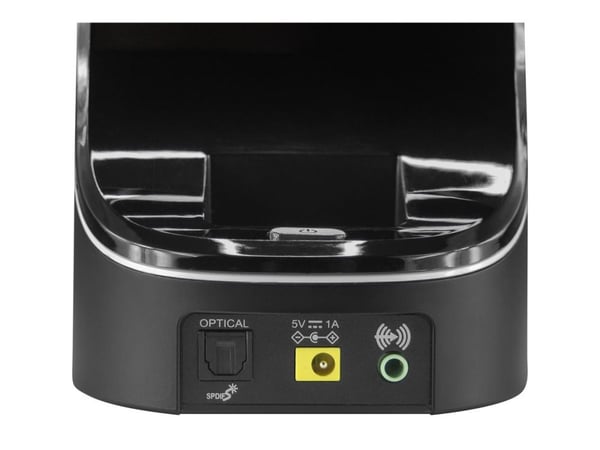 Geemarc CL7370 OPTI - Hodetelefonsystem med mikrofon - hakestropp - 2,4 GHz - trådløs