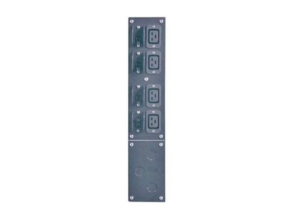APC Service Bypass Panel - Omløpssvitsj (kan monteres i rack) - AC 230 V - utgangskontakter: 4 - 2U - 19" - svart - for Symmetra 4KVA, 6kVA