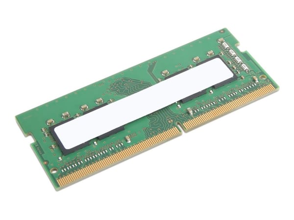 Lenovo - DDR4 - modul - 8 GB - SO DIMM 260-PIN - 3200 MHz / PC4-25600 - ikke bufferet - ikke-ECC - ThinkPad E14 Gen 3; P1 Gen 4; P17 Gen 2; T14 Gen...