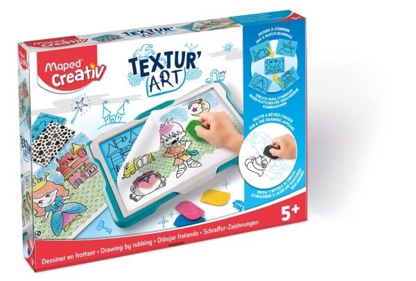 Maped Linked CREATIVE BOARD FOR BARN TEGNING Linked CREATIV TEXTUR' ART