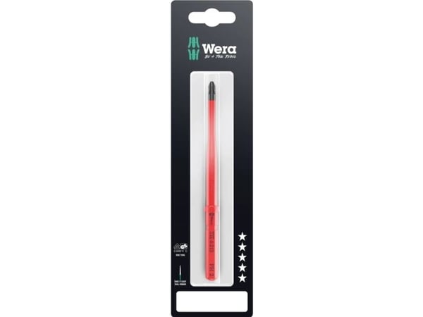 Wera Kraftform Kompakt VDE 62 iS PH 2 x 157 mm TIE SB Sähköasentaja Cross Vaihdettava terä PH 1