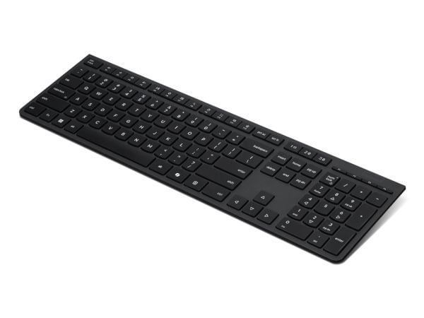 Lenovo Professional - Tastatur - ladbar - full size - trådløs - 2.4 GHz, Bluetooth - QWERTY - Nordisk - grå - brun boks - for ThinkCentre M70q Gen ...