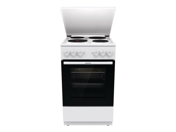 Gorenje G400 GE5A23WH - Komfyr - frittstående - bredde: 50 cm - dybde: 59.4 cm - høyde: 85 cm - med selvrens - hvit
