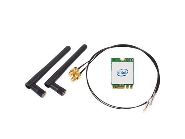 Shuttle WLN-M22, Intern, Trådlös, M.2, WLAN / Bluetooth, Wi-Fi 6E (802.11ax), 2400 Mbit/s