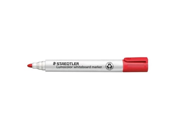 Staedtler 351-2, 1 kpl, Punainen, Valkoinen, Polypropeeni (PP), 2 mm