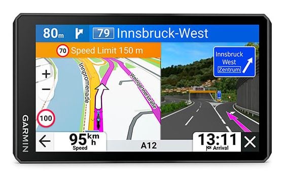 Garmin zumo XT3, 11,9 cm (4,7"), 1280 x 720 piksler, TFT, 101,6 x 58,4 mm (4 x 2,3"), horisontal/vertikal, Multi-touch