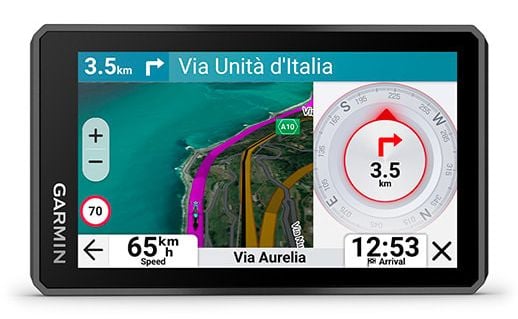 Garmin zumo XT3, 11,9 cm (4,7"), 1280 x 720 piksler, TFT, 101,6 x 58,4 mm (4 x 2,3"), horisontal/vertikal, Multi-touch