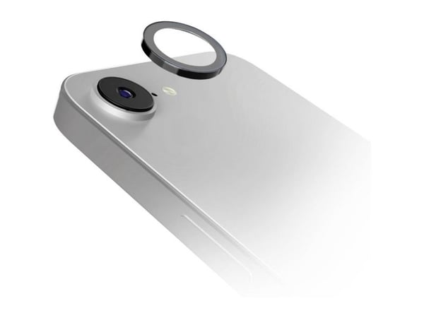 SBS TESINCAMGLIPSE25, Apple, iPhone SE 2025, Støtbestandig, Ripebestandig, Svart, Gjennomsiktig, 1 stykker