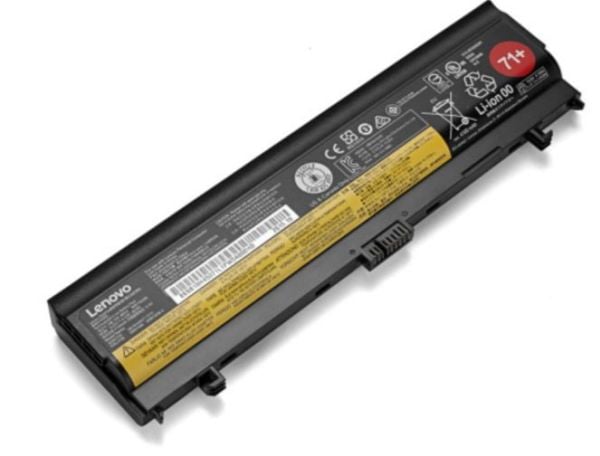 Lenovo ThinkPad Battery 71+ - Battery til bærbar computer - Litiumion - 6-soluinen - 4,4 Ah - 48 Wh - FRU - ThinkPad L560 20F1, 20F2; L570 20J8, 20...