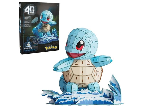 4D Puslespill Pokémon 30 cm - Squirtle