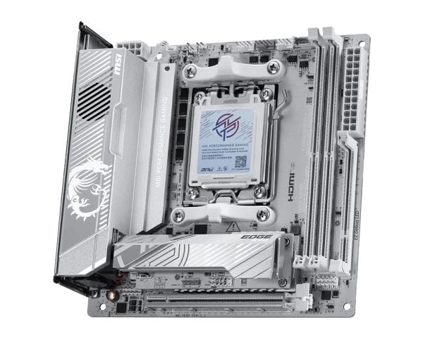 MSI MPG X870I EDGE TI EVO WIFI, AMD, Sokkel AM5, AMD Ryzen 7000 Series, AMD Ryzen 8000 Series, AMD Ryzen 9000 Series, Sokkel AM5, DDR5-SDRAM, 256 GB