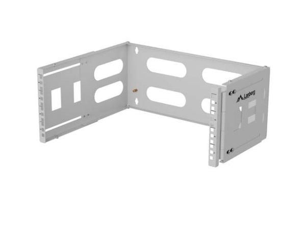 Lanberg - Rackveggmontering - folding, 497 x 400/240 - grå, RAL 7035 - 4U - 19"