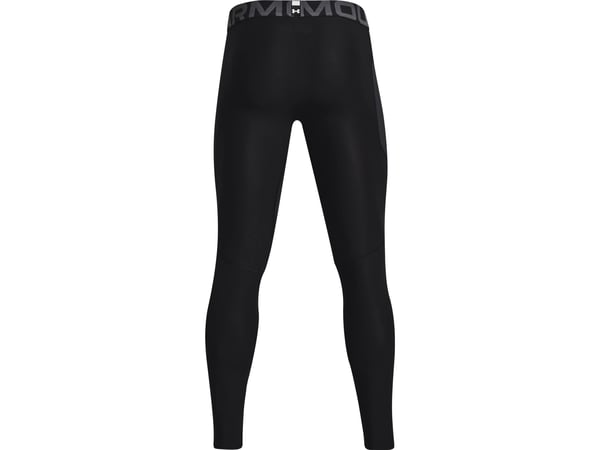Under Armour HeatGear, Åtsittande leggings, Hankoppling, Svart, Vuxen, Monokromatiskt, S