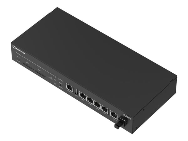 Teltonika RUTXR1 - Trådløs ruter - WWAN 4-portssvitsj - Wi-Fi 5 - 4G - rackmonterbar