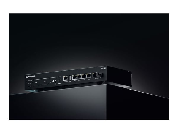 Teltonika RUTXR1 - Trådløs ruter - WWAN 4-portssvitsj - Wi-Fi 5 - 4G - rackmonterbar