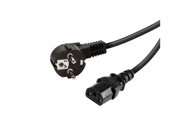 Vivanco VVITIEC180SHU, 1,8 m, Virtaliitin tyyppi F, IEC C13
