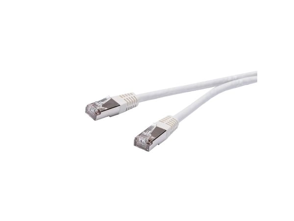 Vivanco VVITLAN62000W, 20 m, Cat6, RJ-45, RJ-45, Hvit