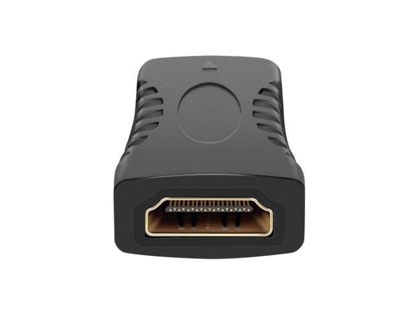 Vivanco HDMI-til-HDMI-adapter for tilkobling av to HDMI-kabler