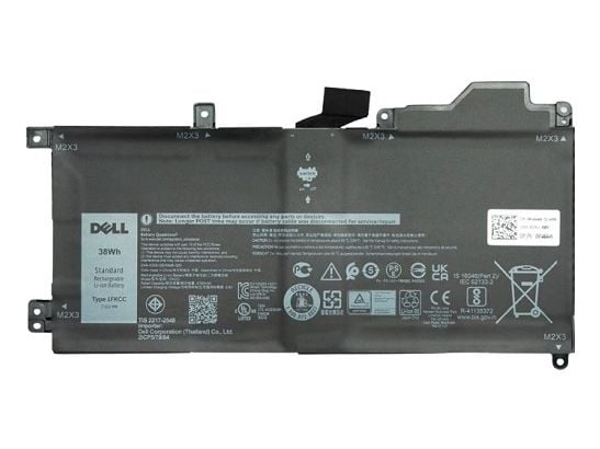 BYD - Batteri til bærbar PC - litiumion - 4750 mAh - 38 Wh - for Latitude 7200 2-in-1, 7210 2-in-1