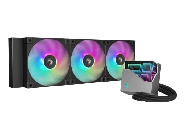 Deepcool LT360 ARGB - Væskekjølesystem for prosessor - Radiatorstørrelse: 360 mm - (for: LGA1851, LGA1700, LGA1200, LGA1151, LGA1150, LGA1155, AM4,...