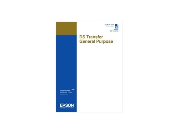 Epson DS Transfer General Purpose A3-arkit, Mustesuihkutulostus, A3 (297x420 mm), SureColor SC-F500, Japani, 310 mm, 432 mm