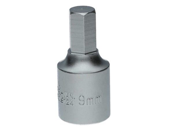 KS Tools 150.9124, 1 kpl, Neliö, 3/8", 9 mm, Kromivanadiini-teräs, 40 mm