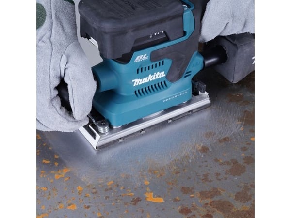 Makita E-18079, Sand-papir, Maling, Tre, Metall, Aluminiumoksid, Makita, Sølv, Rektangulær