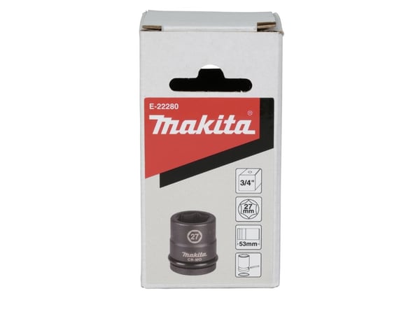 Iskuavain Makita E-22280; 3/4''; 27x53 mm