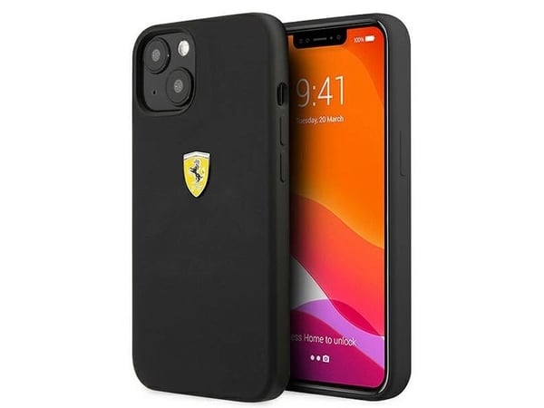 Ferrari 3666339026912, Mobilskal, Apple, iPhone 13 mini, 13,7 cm (5.4"), Svart