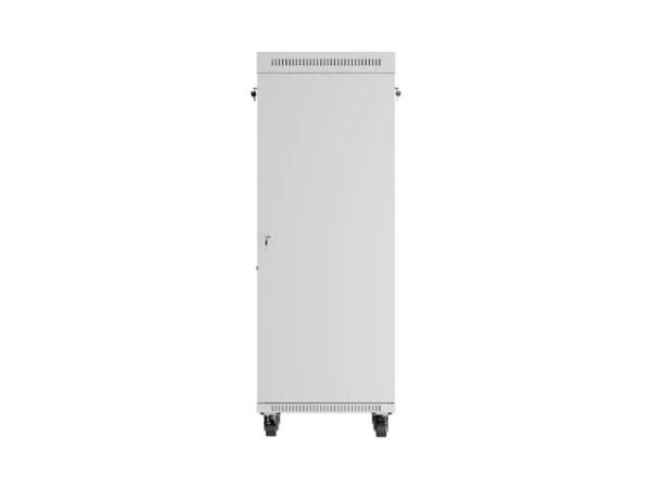 Lanberg FF01-6632-12SL, Frittstående hylle, 32U, 1200 kg, Rack skinner, Forbedret kabelføring, Svinghjul