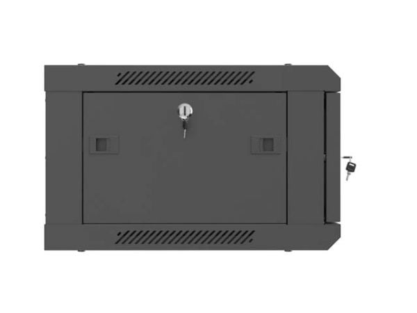 19" 4U 600X450 SVART METALLDØR LANBERG INSTALLASJONSSTATIV (FLAT PAKKE)