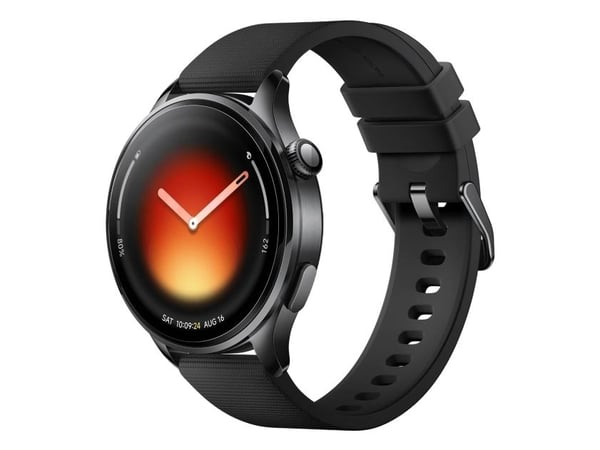 Xiaomi Watch 5 - 316L rustfritt stål - smartklokke med stropp - fluororubber - svart - håndleddstørrelse: 135-205 mm - display 1.54" - 32 GB - Blue...