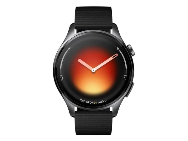 Xiaomi Watch 5 - 316L rustfritt stål - smartklokke med stropp - fluororubber - svart - håndleddstørrelse: 135-205 mm - display 1.54" - 32 GB - Blue...