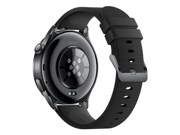Xiaomi Watch 5 - 316L rustfritt stål - smartklokke med stropp - fluororubber - svart - håndleddstørrelse: 135-205 mm - display 1.54" - 32 GB - Blue...