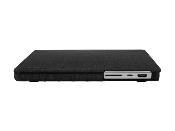 Incase - Hardskallsveske for notebook - textured, in Woolenex - 16" - grafitt - for Apple MacBook Pro (16.2 tommer)