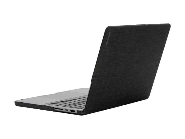 Incase - Hårt fodral för bärbar dator - textured, in Woolenex - 16" - grafit - för Apple MacBook Pro (16.2 tum)