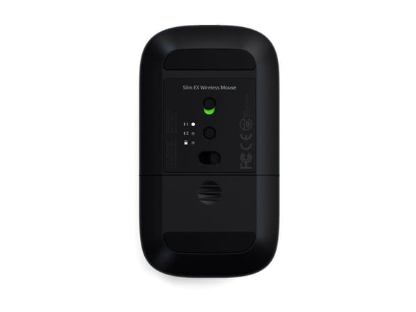 Satechi Slim EX Mouse - Langaton hiiri kahdelle laitteelle (musta)