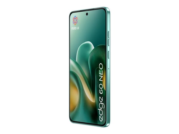 Motorola Edge 60 Neo - 5G pekskärmsmobil - dual-SIM - RAM 12 GB / Internminne 256 GB - pOLED-skärm - 6.36" - 2670 x 1220 pixlar (120 Hz) - 3 st. ba...