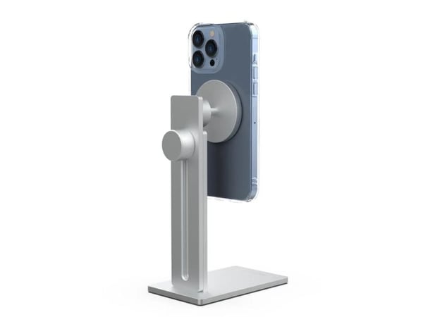 JustMobile ST-520SI, Mobiltelefon / smartphone, Passiv hållare, Bord, Silver